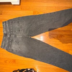 pacsun two toned black jeans
